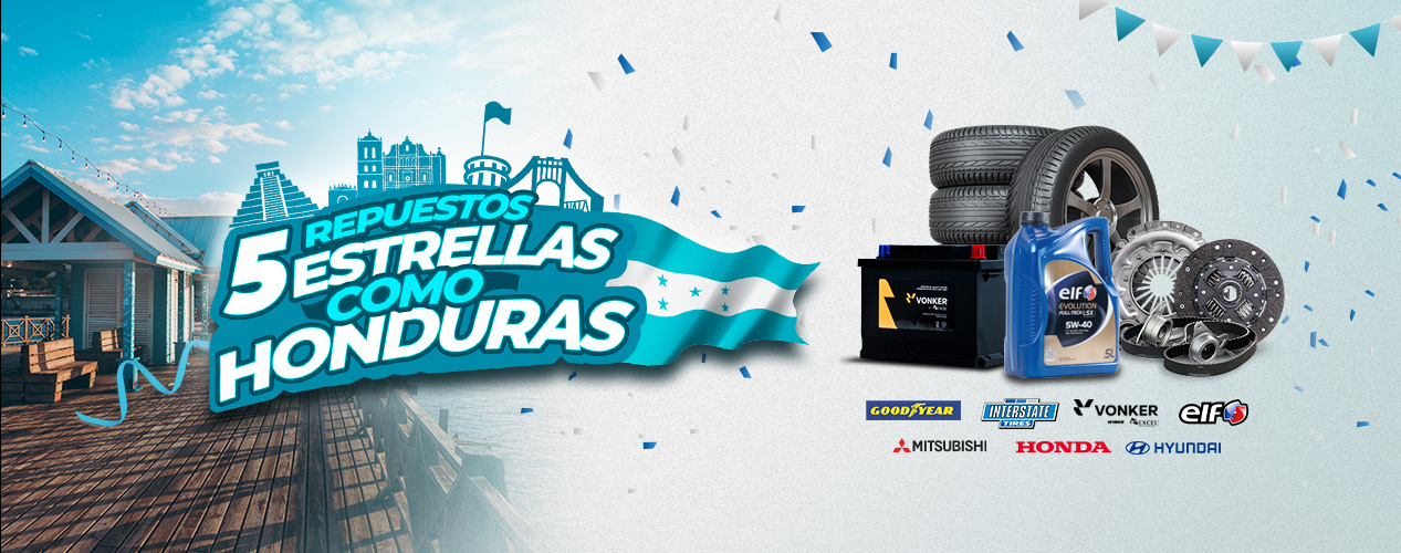 Landing Page Repuestos PROMO SEPT